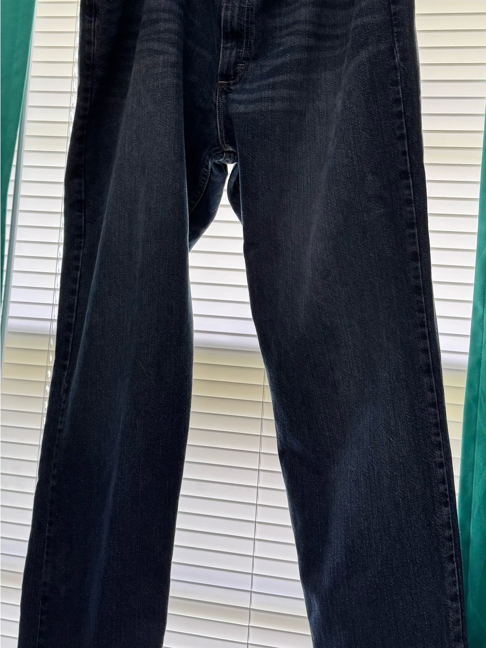 Lee Straight-Leg Jeans in Dark Navy Black Wash